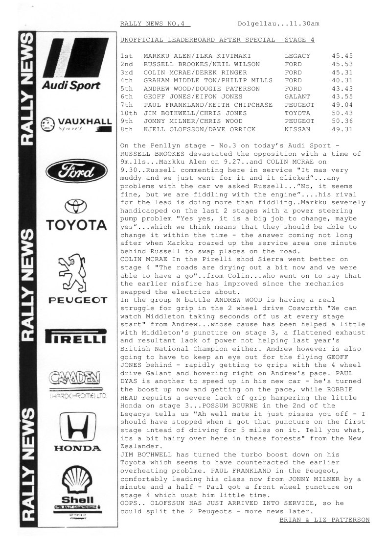 Patterson Bulletin No4